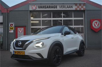 Nissan Juke 1.0 DIG-T Enigma 12 mnd. gar... zwart/wit... beschikbaar voor biedingen