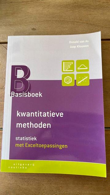 Donald van As - Basisboek kwantitatieve methoden beschikbaar voor biedingen