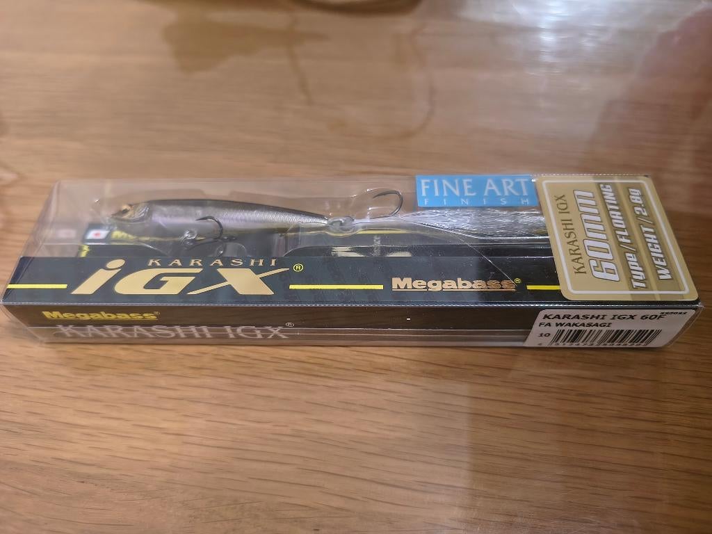 Megabass karashi igx, Watersport en Boten, Hengelsport | Roofvissen, Ophalen of Verzenden, Nieuw, Overige typen