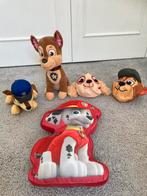 Paw patrol knuffels chase sky marshall, Ophalen of Verzenden, Zo goed als nieuw, Hond