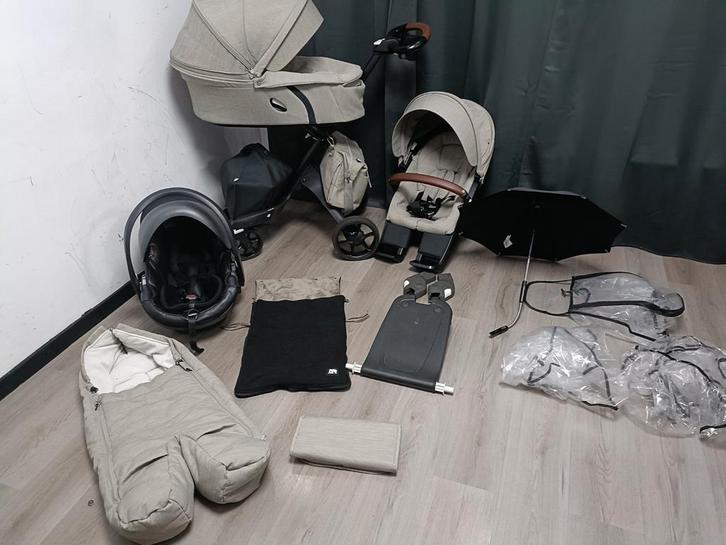Stokke Xplory v6 Kinderwagen Compleet - Zo Goed Als Nieuw!, Kinderen en Baby's, Kinderwagens en Combinaties, Zo goed als nieuw