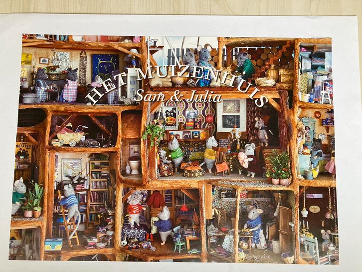 Poster van SAM EN JULIA Het Muizenhuis, Kinderen en Baby's, Kinderkamer | Inrichting en Decoratie, Gebruikt, Wanddecoratie, Ophalen of Verzenden