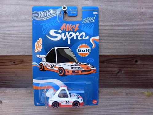 Tooned Toyota Supra Hotwheels Gulf, Hobby en Vrije tijd, Modelauto's | Overige schalen, Nieuw, Auto, Ophalen