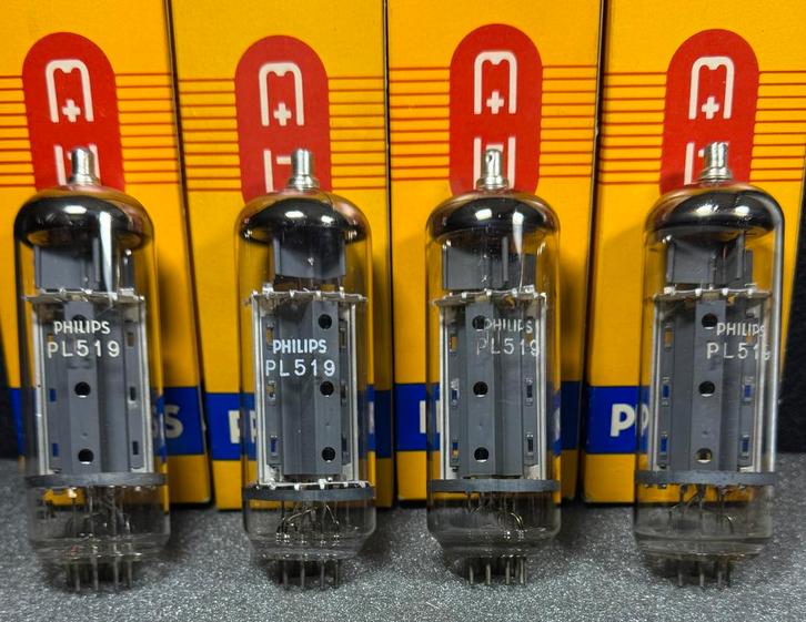4 x Philips PL-519 buizen nos, Telecommunicatie, Zenders en Ontvangers, Zo goed als nieuw, Zender, Ophalen of Verzenden
