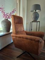 Nette draai fauteuil, Huis en Inrichting, Fauteuils, Ophalen, Minder dan 75 cm, Zo goed als nieuw, Stof