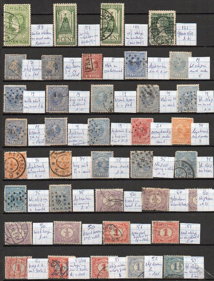 K795 plaatfouten, Postzegels en Munten, Postzegels | Nederland, Ophalen of Verzenden