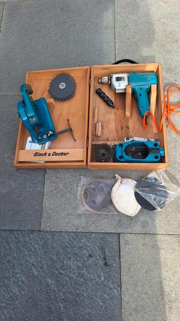 Black en decker boormachine multi gereedschap beschikbaar voor biedingen