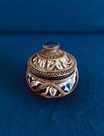 Moors Potje Aardewerk Zilver Filigrain 10 cm h Marrokkaans, Ophalen