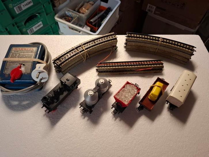 Div kerst treinsets van marklin 15 verschillende, Hobby en Vrije tijd, Modeltreinen | H0, Gebruikt, Treinset, Wisselstroom, Märklin