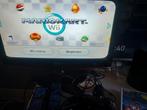 Zwarte Nintendo Wii met 2 controllers en 3 nunchucks, Ophalen of Verzenden, Gebruikt