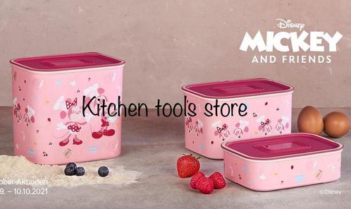 Tupperware CLICKPLUS mickey mouse blokbussen set voorraad, Huis en Inrichting, Keuken | Tupperware, Nieuw, Ophalen of Verzenden