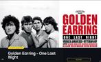 2 x Golden Earring one last night woensdag 28 januari 2026, Tickets en Kaartjes, Concerten | Rock en Metal, Twee personen