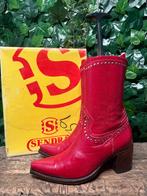 prachtige rode laarsjes van Sendra maat 39, Sendra, Lage of Enkellaarzen, Nieuw, Ophalen of Verzenden