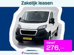 Peugeot Boxer 330 2.2 BlueHDi 120 L1H1 Premium Navigatie Ach, Stof, Gebruikt, 4 cilinders, Met garantie (alle)
