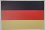 Duitsland Germany vlag reclamebord van metaal wandbord deco, Ophalen of Verzenden, Deco Noord, Info@deconoord.nl, Monetpassage 19 Emmen
