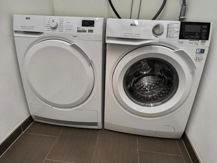 AEG 7000 SERIES wasmachine en droogkast, Witgoed en Apparatuur, Was-droogcombinaties, Zo goed als nieuw, Ophalen