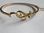 armband 18karaat met diamant, Ophalen of Verzenden, Nieuw, Geel, Goud