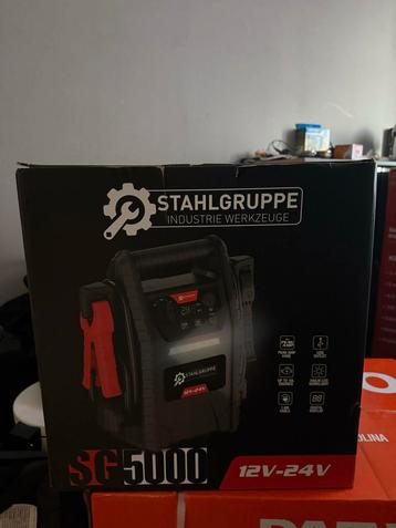 Stahlgruppe SG5000 Accu Jumpstarter 12V-24V beschikbaar voor biedingen