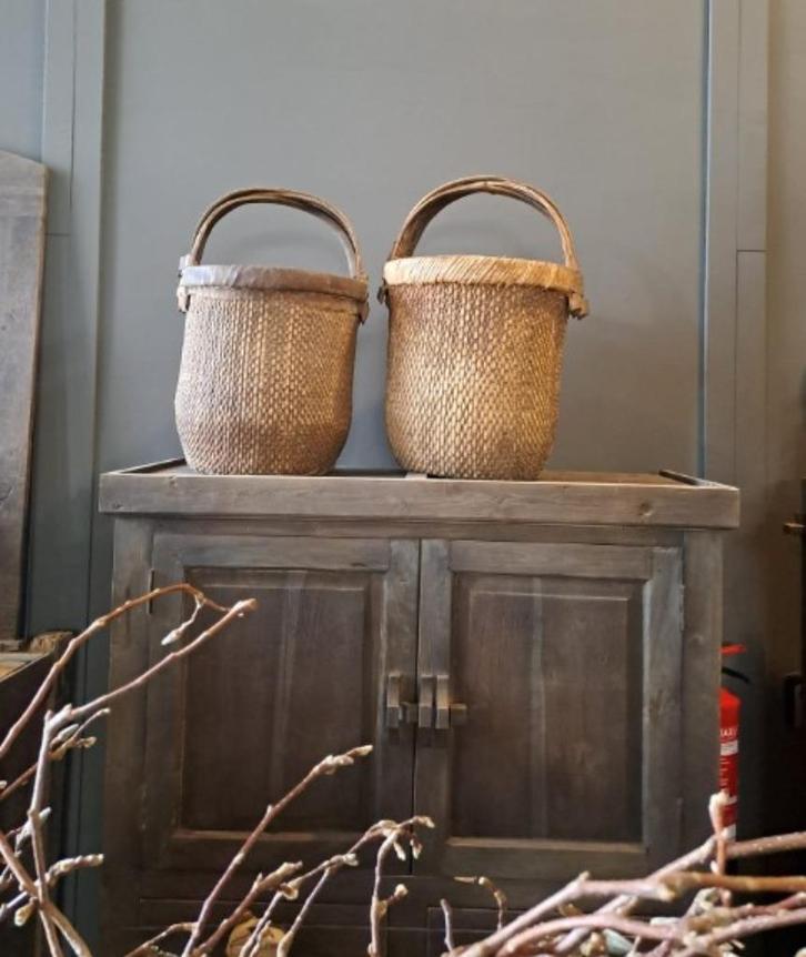 Luksa XXL grote rijstbak rijstmand Aziatische plukmand sober, Huis en Inrichting, Woonaccessoires | Overige, Nieuw, Ophalen of Verzenden