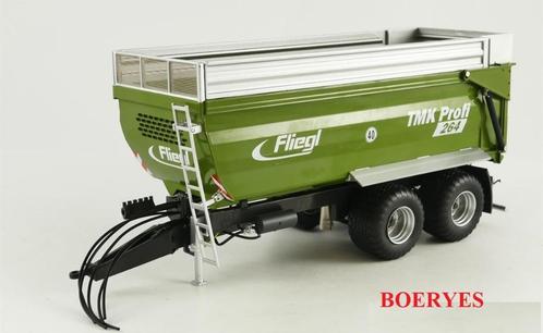 Boeryes: Fliegl TMK Profi 264 van Ros, Hobby en Vrije tijd, Modelauto's | 1:32, Nieuw, Tractor of Landbouw, Overige merken, Ophalen of Verzenden