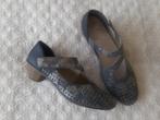 NIEUW - aparte blauw/grijze schoenen Rieker maat 41, Kleding | Dames, Schoenen, Ophalen, Schoenen met lage hakken, Blauw, Nieuw