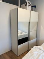 Kledingkast met spiegeldeuren, Huis en Inrichting, Kasten | Kledingkasten, Ophalen, Overige materialen, 200 cm of meer, 150 tot 200 cm