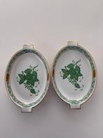 Herend Apponyi Green schaaltjes / asbakjes, Antiek en Kunst, Antiek | Servies los, Ophalen of Verzenden