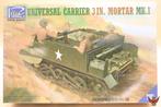 Riich Models 1/35 Universal Carrier 3 inch mortar Mk I, Hobby en Vrije tijd, 1:32 tot 1:50, Nieuw, Overige merken, Truck