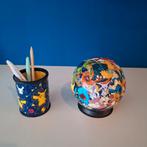 Pokemon 3d puzzel bal en pennenbak, Ophalen, Minder dan 500 stukjes, Zo goed als nieuw, Rubik's of 3D-puzzel