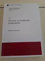 Personen- en Familierecht Jurisprudentie UvA, Ophalen of Verzenden, Zo goed als nieuw, WO