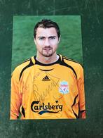 Gesigneerde foto Jerzy Dudek Liverpool, Ophalen of Verzenden, Zo goed als nieuw, Spelerskaart