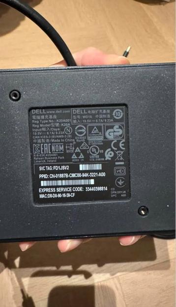 Dell Docking Station - WD19 beschikbaar voor biedingen
