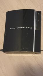 Playstation, Spelcomputers en Games, Spelcomputers | Sony PlayStation 3, Gebruikt, Phat, Met 3 controllers of meer, 80 GB