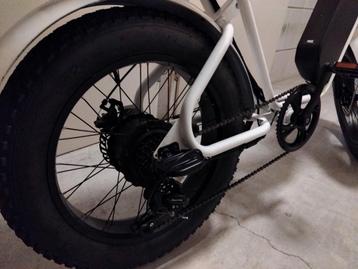 Te Koop Witte Fatbike beschikbaar voor biedingen