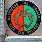 Vintage sticker rugbyclub the Hookers Hoek van Holland, Ophalen of Verzenden, Zo goed als nieuw, Overige typen
