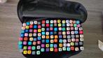 NIEUWE ALCOHOLMARKERS+ etui 120stuk, Hobby en Vrije tijd, Tekenen, Ophalen of Verzenden, Nieuw