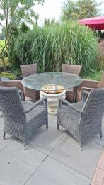 Franse antieke pottafel met stoelen, Tuin en Terras, Ophalen, Gebruikt