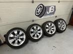 17inch Originele BMW Style 158 Velgen! 5x120, Gebruikt, -, -, Banden en Velgen