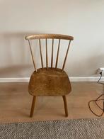 Houten stoel, Huis en Inrichting, Stoelen, Ophalen, Gebruikt, Bruin, Eén