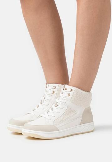 Anna Field hoge sneakers wit/beige teddy maat 43 beschikbaar voor biedingen