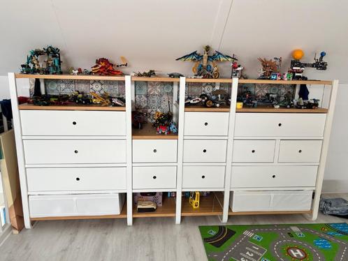 IKEA Elvari bamboe kleding kast, Huis en Inrichting, Kasten | Kledingkasten, Zo goed als nieuw, 100 tot 150 cm, 200 cm of meer