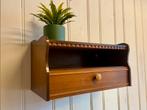 Vintage wandkastje jaren 60/70 hangkastje telefoonkastje, Huis en Inrichting, Woonaccessoires | Wandplanken en Boekenplanken, Ophalen