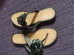 teenslippers maat 8 (ca.39), Slippers, Zwart, Ophalen of Verzenden, Zo goed als nieuw