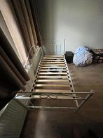 Romantisch meisjesbed met lattenbodem - Zeer goede staat, Huis en Inrichting, Slaapkamer | Bedden, 90 cm, Eenpersoons, Wit, Ophalen of Verzenden