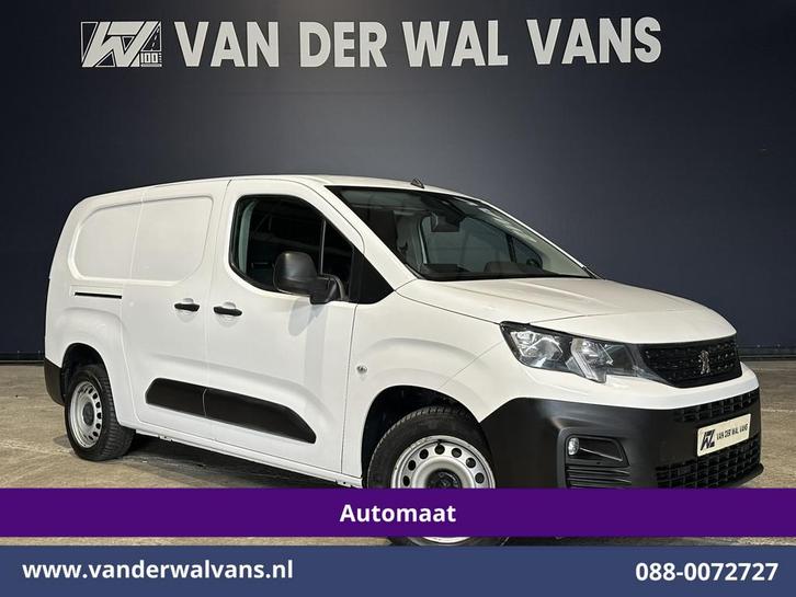 Peugeot Partner 1.5 BlueHDI 131pk Automaat L2H1 Euro6 Airco, Auto's, Bestelauto's, Bedrijf, Te koop, ABS, Achteruitrijcamera, Airconditioning