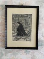 Oude   Prent   Jan   Toorop  .   1914, Antiek en Kunst, Ophalen of Verzenden