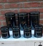 Vintage set bewaarblikken, Ophalen of Verzenden, Overige