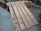 spoorbiels planken, spoorplanken, oud eiken, biels, Ophalen of Verzenden, Gebruikt