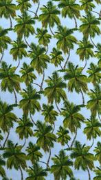 Palmtrees tricot, 120 cm of meer, Nieuw, Ophalen of Verzenden, Katoen