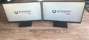 2x iiyama 27 inch Full HD Monitor – PL2760H – HDMI/DP – 75Hz beschikbaar voor biedingen